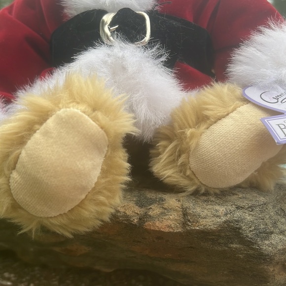 NWT Annette Funicello Bear Guisseppe Santa 11" Limited Edition Mohair Bear - Picture 7 of 11